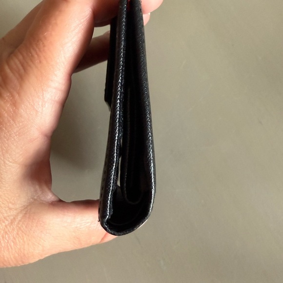 Prada authentic Tessuto Black Leather Card Holder wallet new in box - Picture 11 of 15